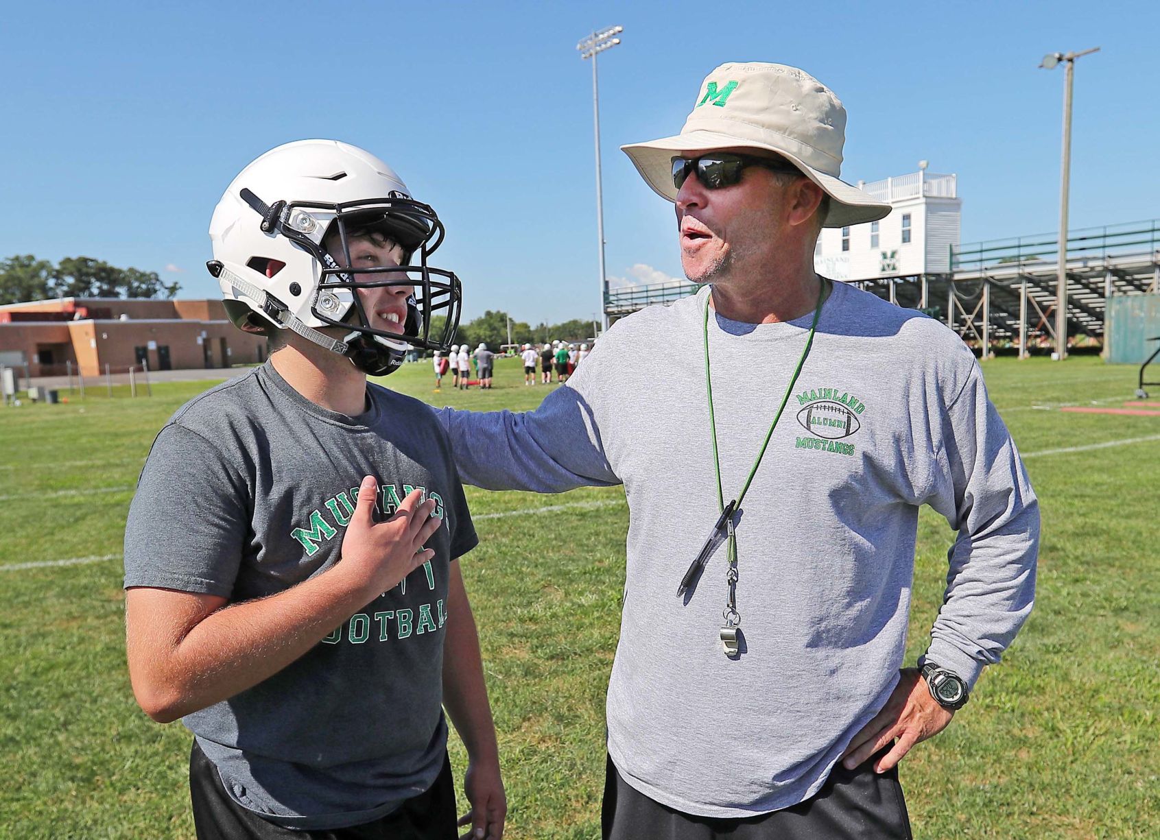 Mainland Football Practice